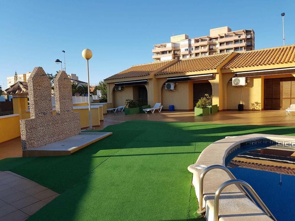 Apartamentos Olympia Center La Manga Bagian luar foto